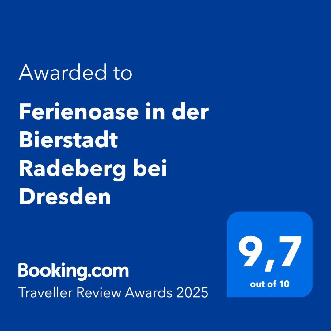 Ferienoase In Der Bierstadt Radeberg Bei Dresden エクステリア 写真